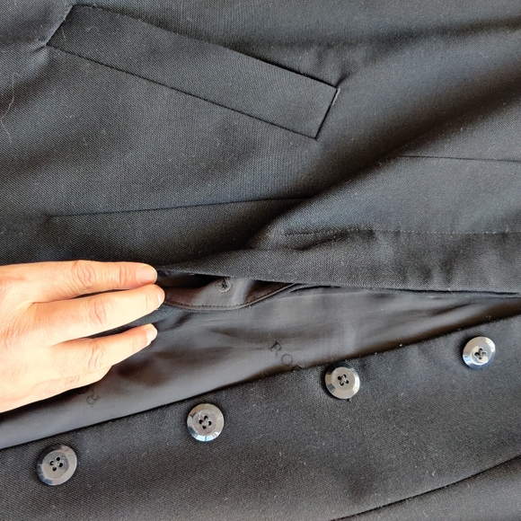 ROCOCO|| LONG WOOL BLEND COAT/JACKET - Picture 11 of 11